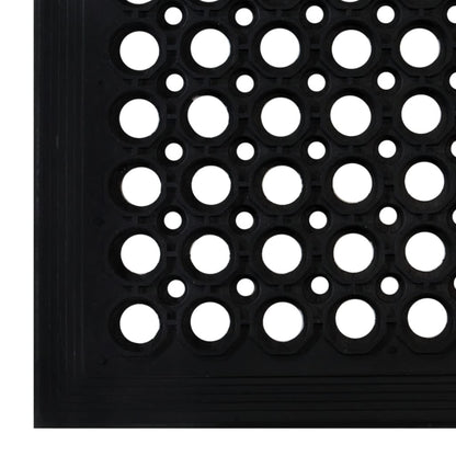 Dørmåtte 60x90 Cm Rektangulær Gummi - Billede 5