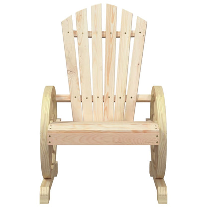 Adirondack-Havestol Massivt Grantræ