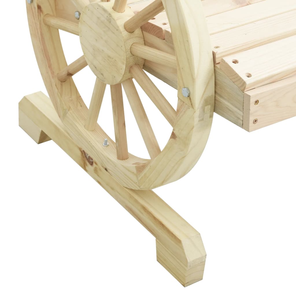 Adirondack-havestole Massivt Grantræ - Billede 8