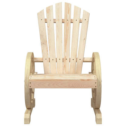 Adirondack-Havestol Massivt Grantræ