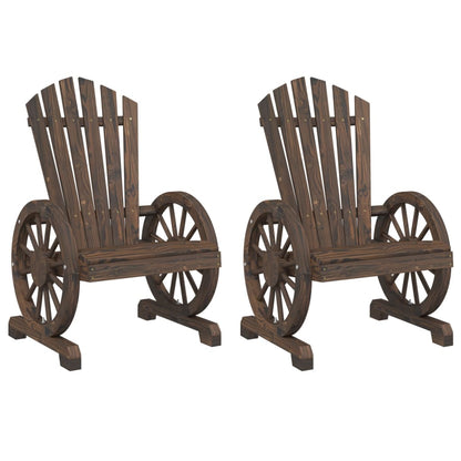 Adirondack-Havestol Massivt Grantræ