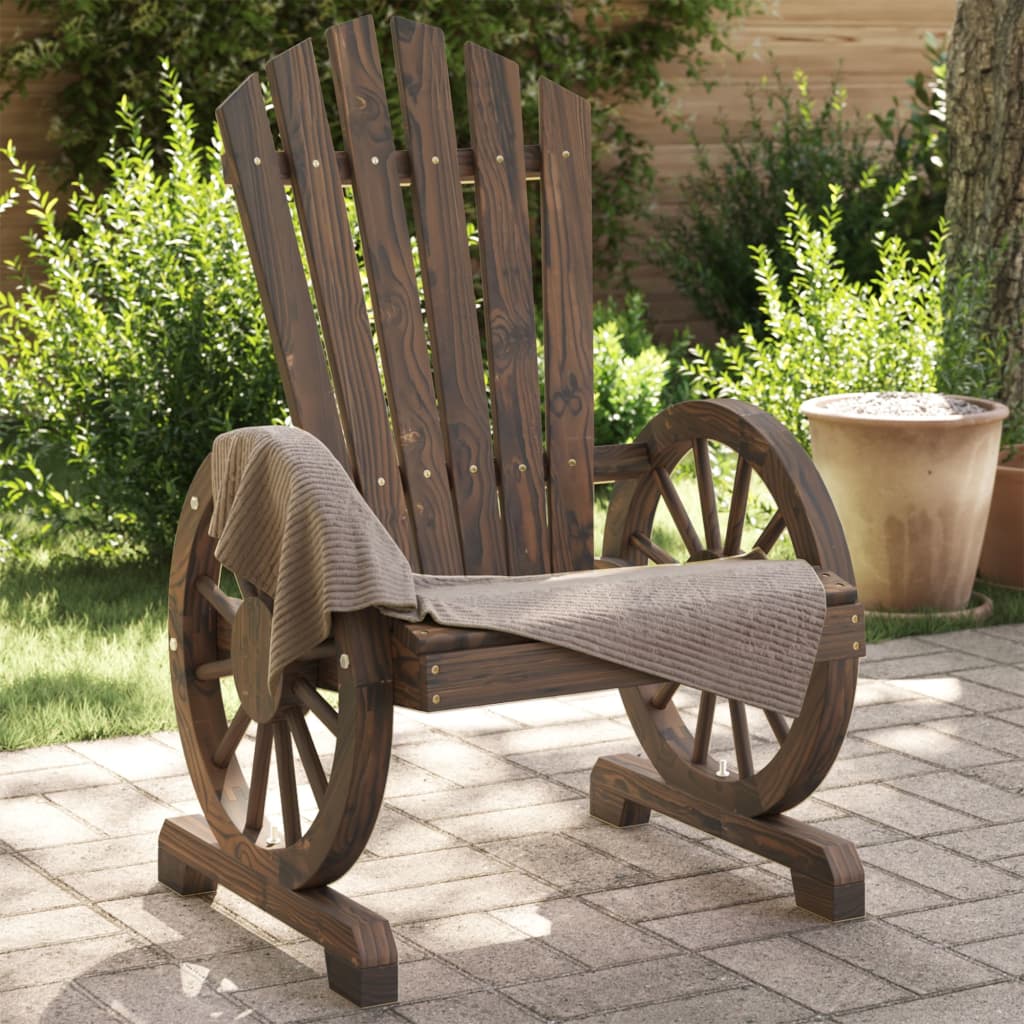 Adirondack-Havestol Massivt Grantræ