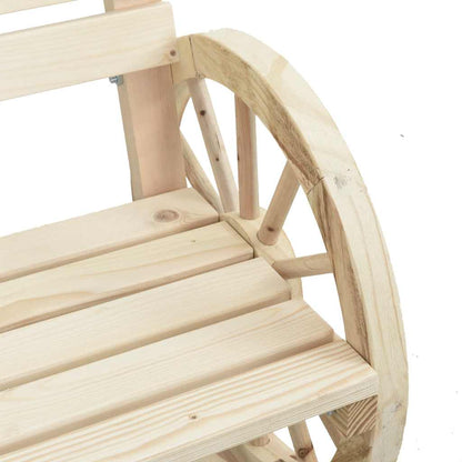 Havestol Massivt Grantræ - Billede 7