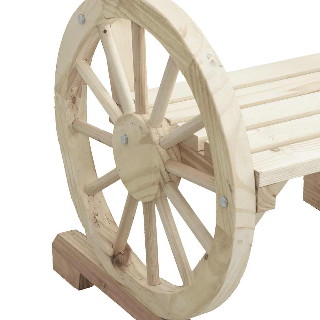 Havestol Massivt Grantræ - Billede 8