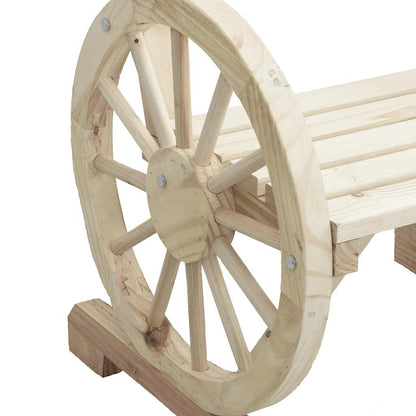 Havestol Massivt Grantræ - Billede 8
