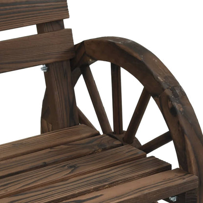 Havestol 58x58x78,5 Cm Massivt Grantræ