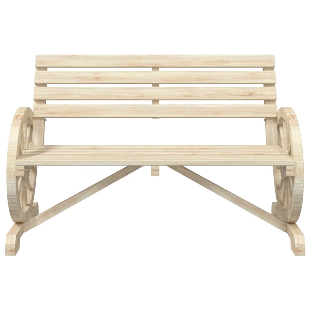 Havestol 58x58x78,5 Cm Massivt Grantræ - Billede 4