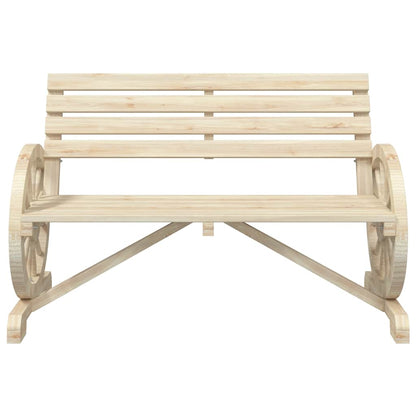 Havestol 58x58x78,5 Cm Massivt Grantræ - Billede 4