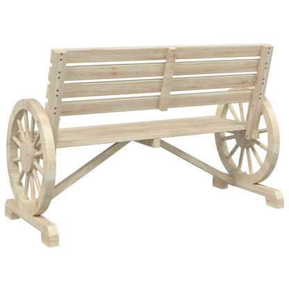 Havestol 58x58x78,5 Cm Massivt Grantræ - Billede 6