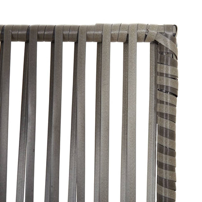 Rumdeler 3 Paneler Polyrattan Grå - Billede 6