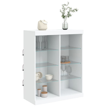 Skænk Med Led-lys 81x37x100 Cm - Billede 5