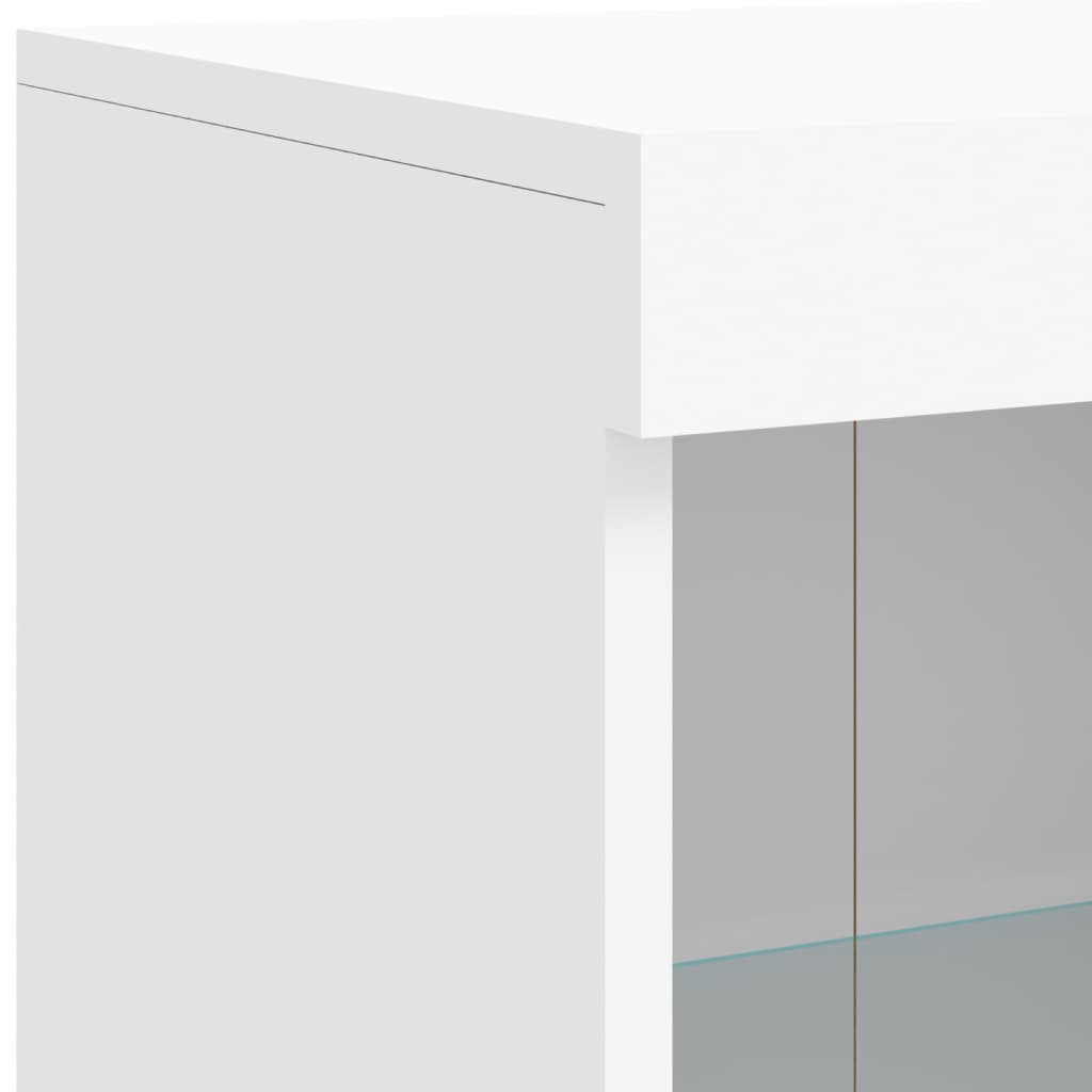 Skænk Med Led-lys 81x37x100 Cm - Billede 9
