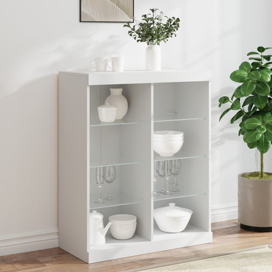 Skænk Med Led-lys 81x37x100 Cm - Hovedbillede