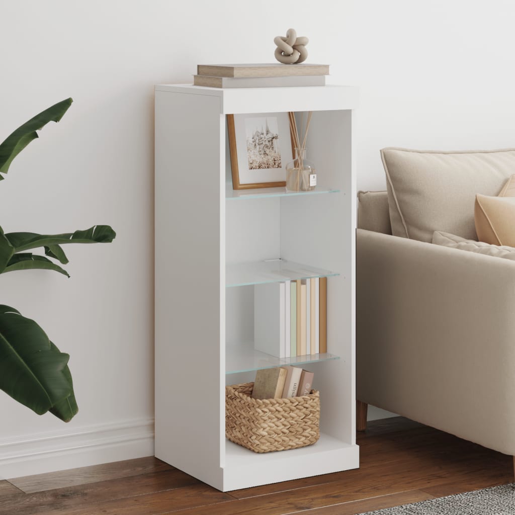 Skænk Med LED-lys 41x37x100 Cm - Variant 836728
