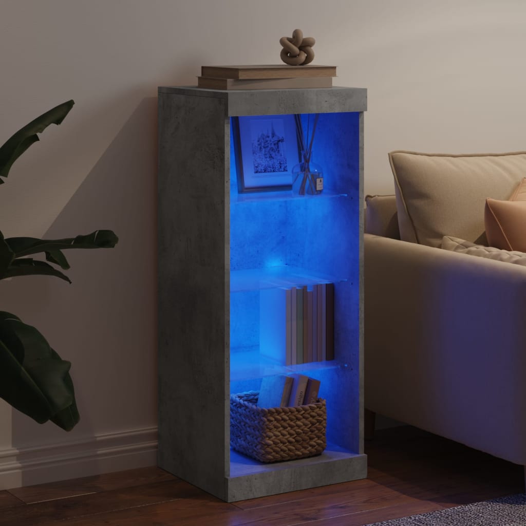 Skænk Med LED-lys 41x37x100 Cm - Billede 3