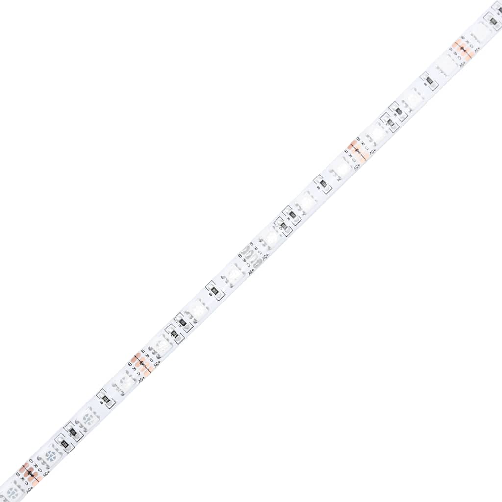 Sengebord Med LED-lys 40x39x48,5 Cm - Billede 10