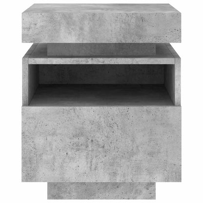 Sengeborde Med LED-lys 40x39x48,5 Cm - Billede 7