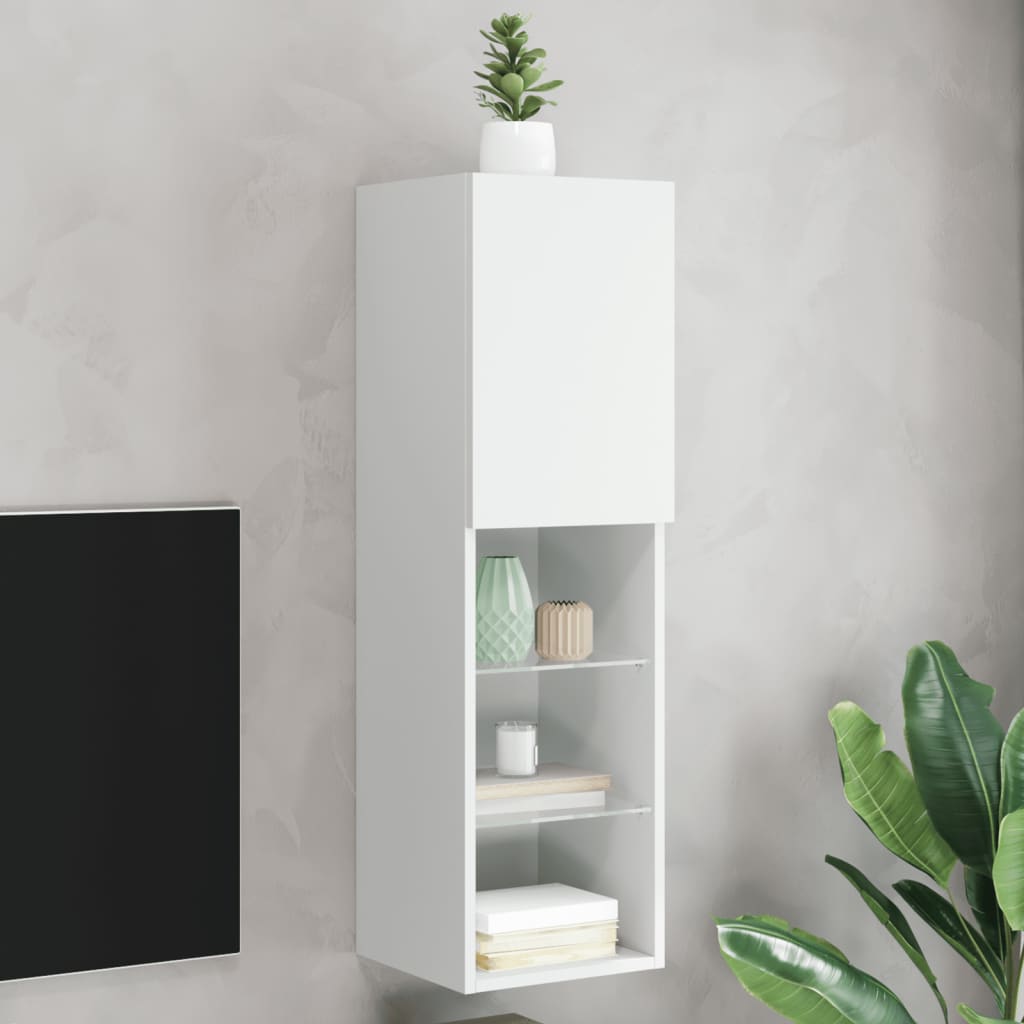 Tv-bord Med Led-lys 40,5x30x90 Cm - Variant 837015