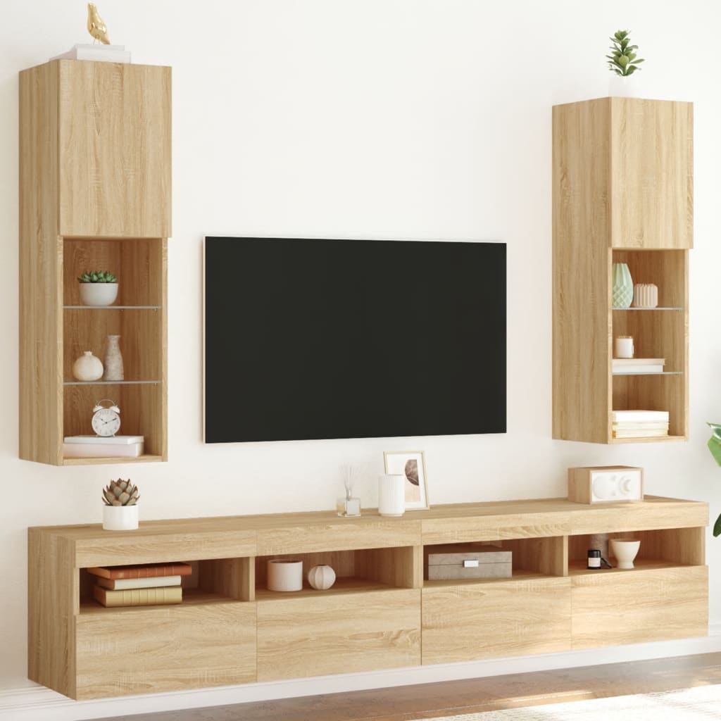TV-Bord Med LED-Lys