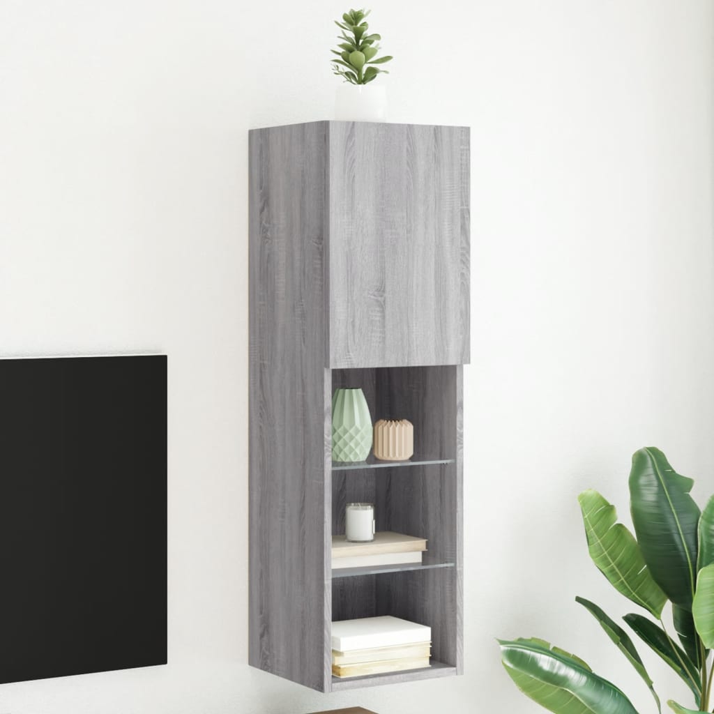 Tv-bord Med Led-lys 40,5x30x90 Cm - Variant 837025