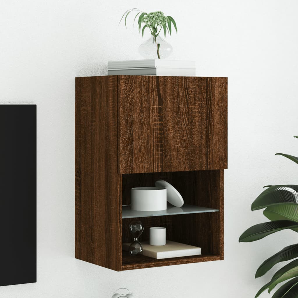 Tv-bord Med Led-lys 40,5x30x90 Cm - Variant 837041
