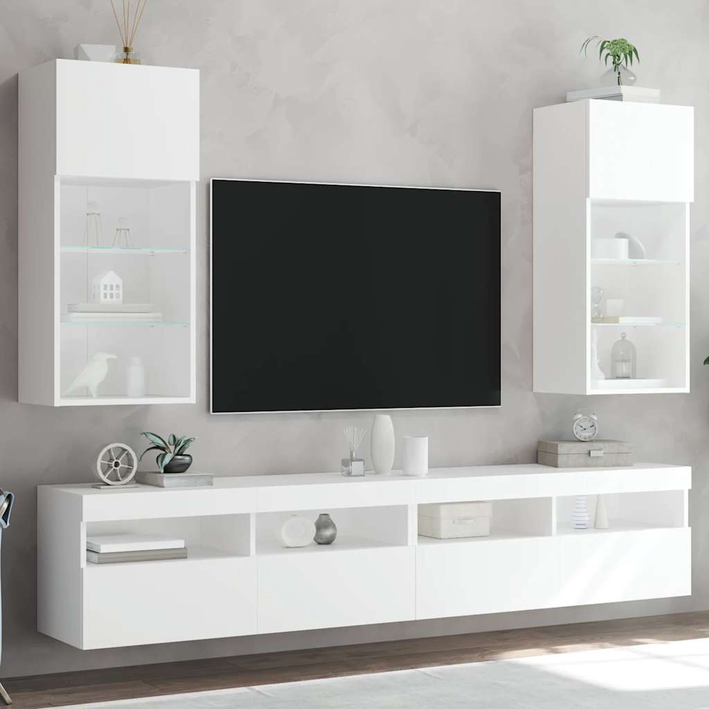 Tv-bord Med Led-lys 40,5x30x90 Cm - Variant 837044