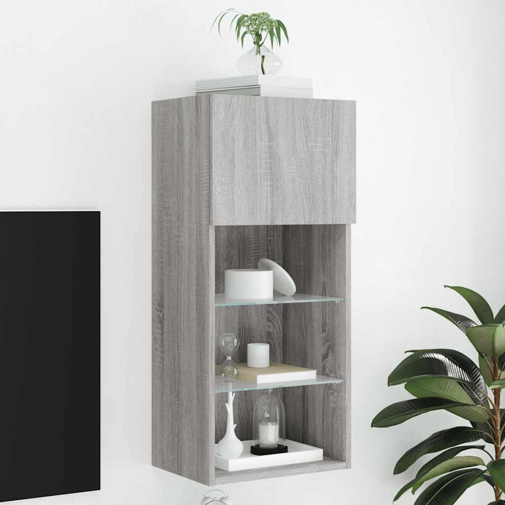 Tv-bord Med Led-lys 40,5x30x90 Cm - Variant 837053