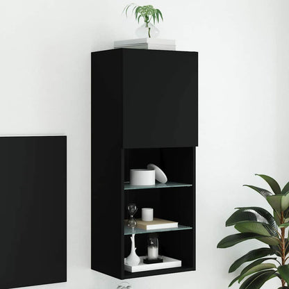 Tv-bord Med Led-lys 40,5x30x90 Cm - Variant 837058
