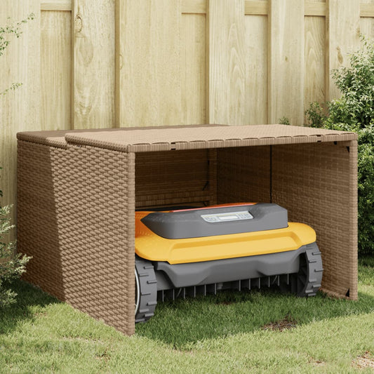Garage Til Robotplæneklipper 86X90X52/57 Cm Polyrattan