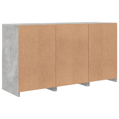 Skænk Med Led-Lys 123X37X67 Cm