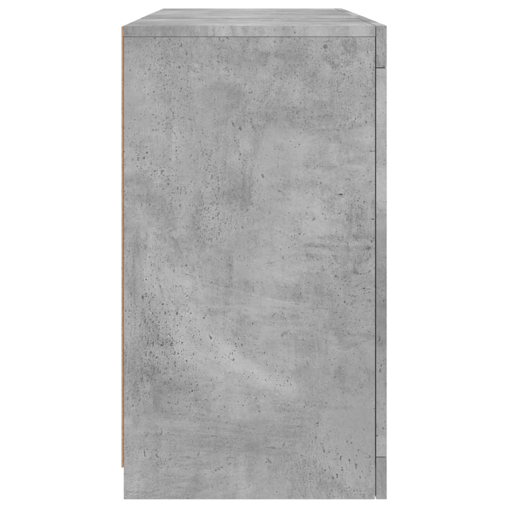 Skænk Med Led-Lys 123X37X67 Cm