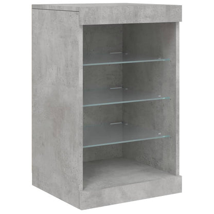 Skænk Med Led-Lys 123X37X67 Cm