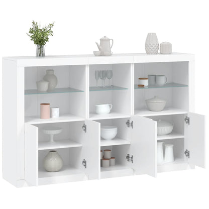 Skænk Med Led-Lys 162X37X100 Cm