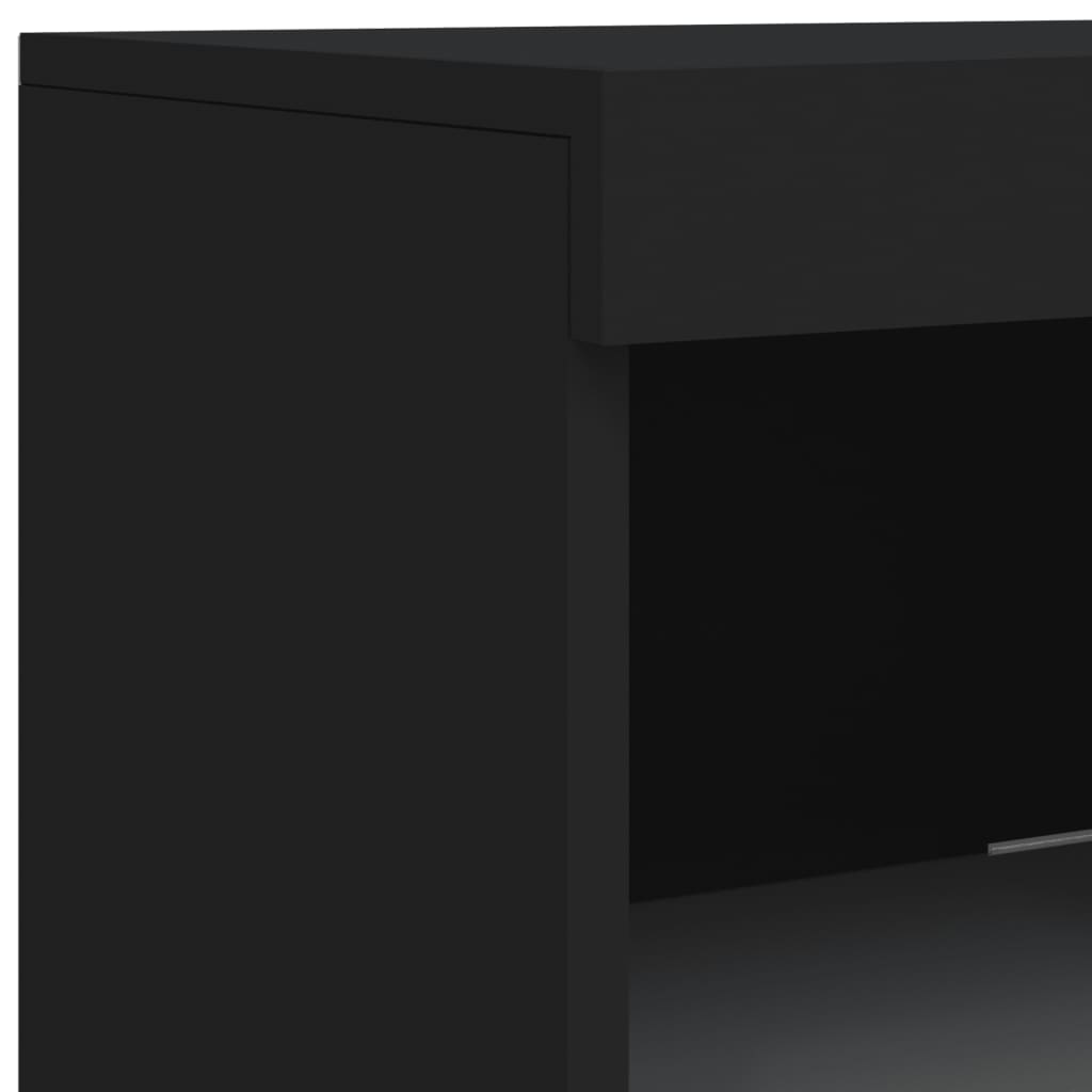Skænk Med Led-Lys 162X37X100 Cm