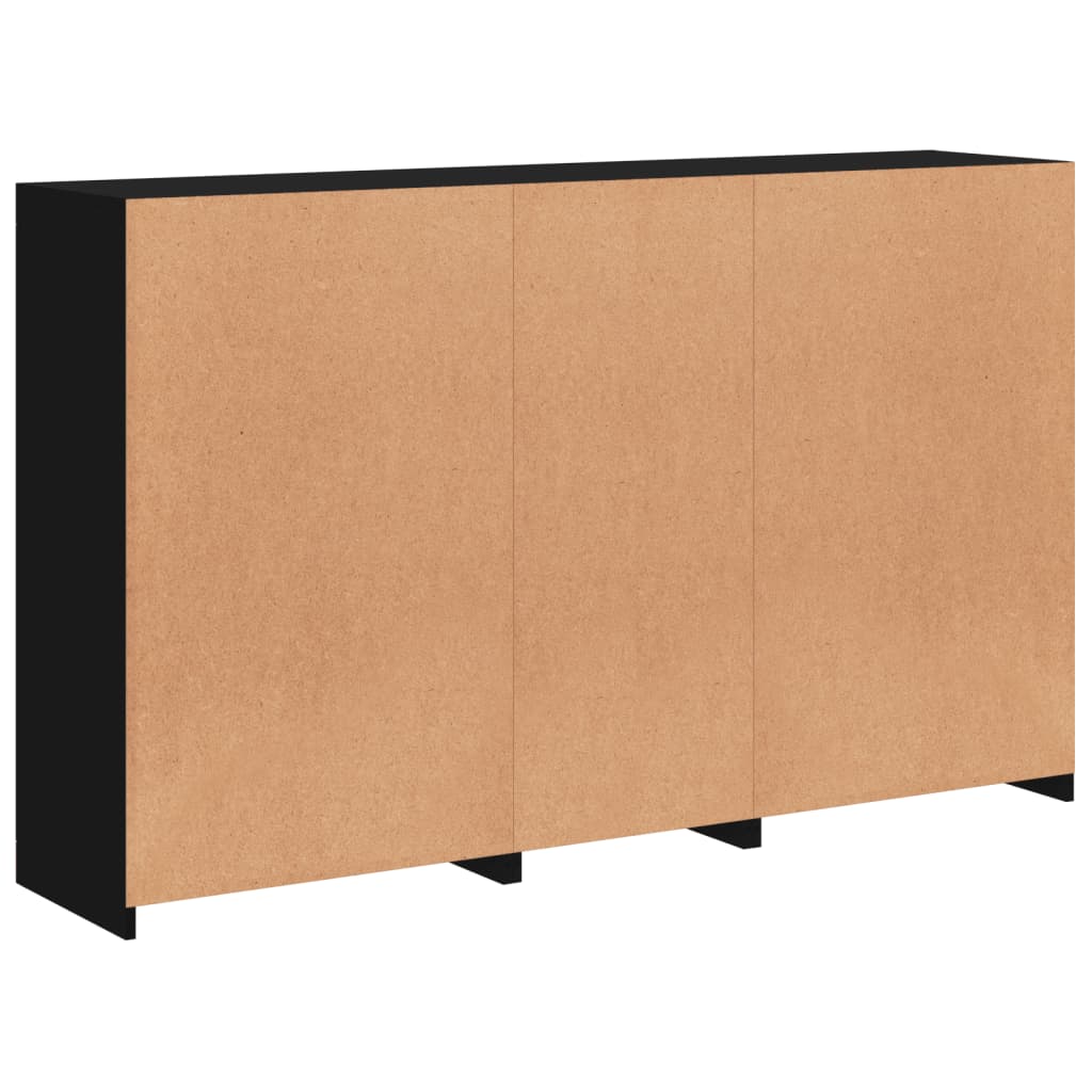 Skænk Med Led-Lys 162X37X100 Cm