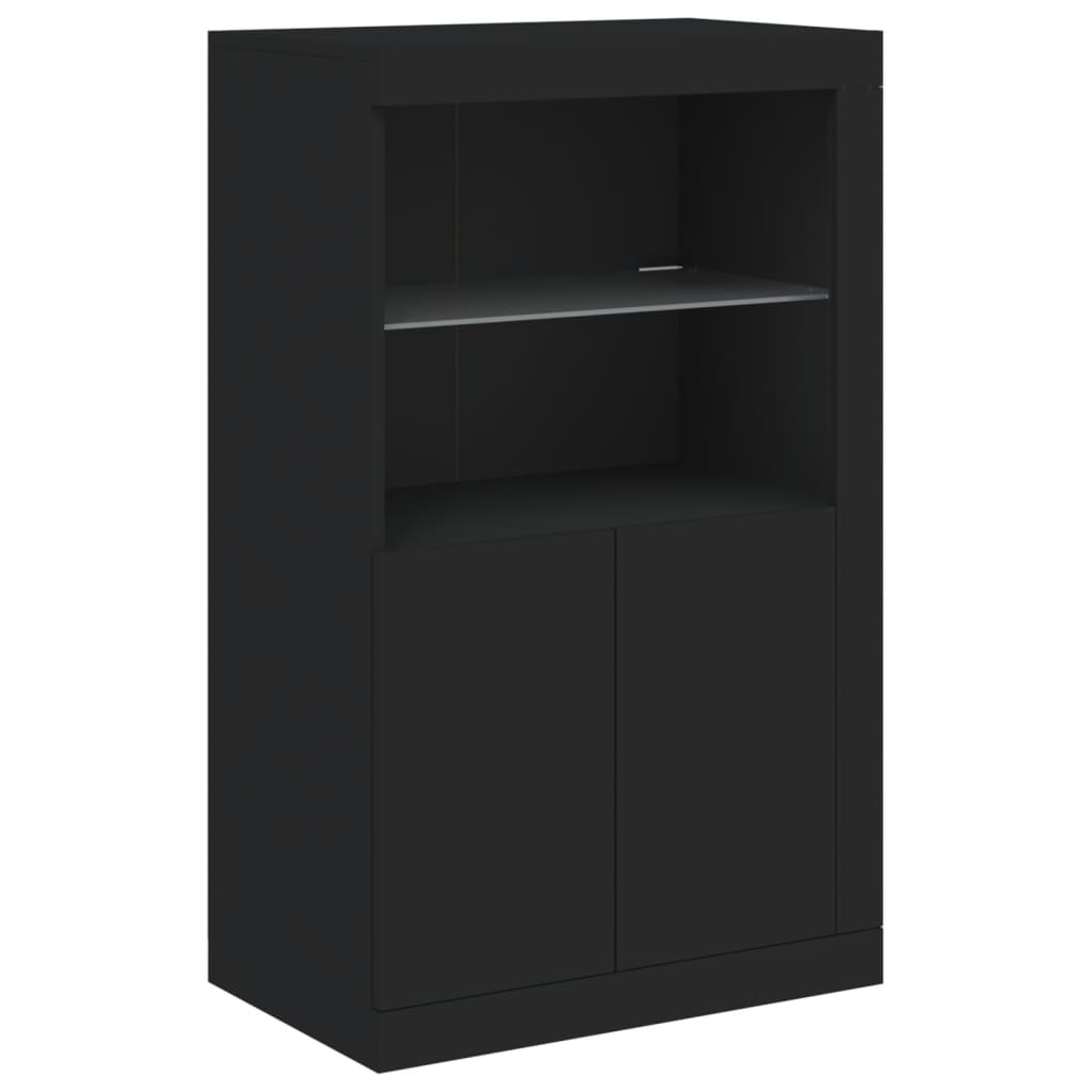 Skænk Med Led-Lys 162X37X100 Cm