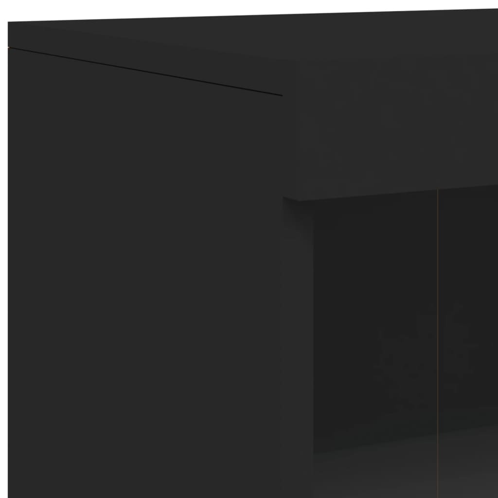 Skænk Med Led-Lys 162X37X100 Cm