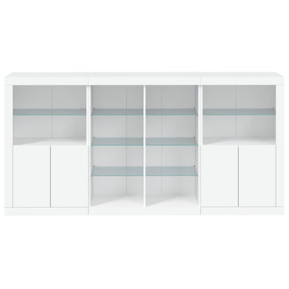 Skænk Med Led-lys 202x37x100 Cm - Billede 6