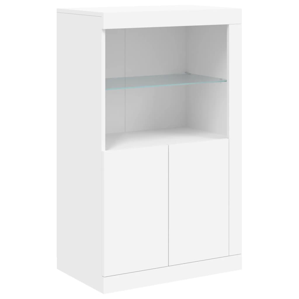 Skænk Med Led-lys 202x37x100 Cm - Billede 10