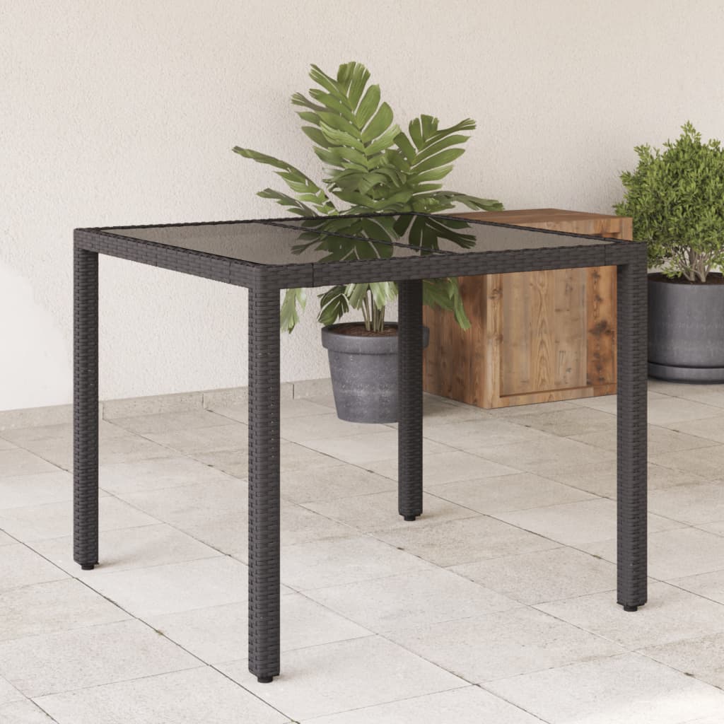 Havebord 90X90X75 Cm Polyrattan