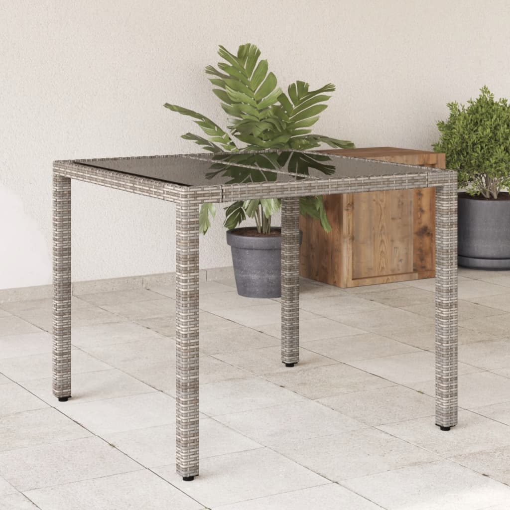 Havebord 90X90X75 Cm Polyrattan