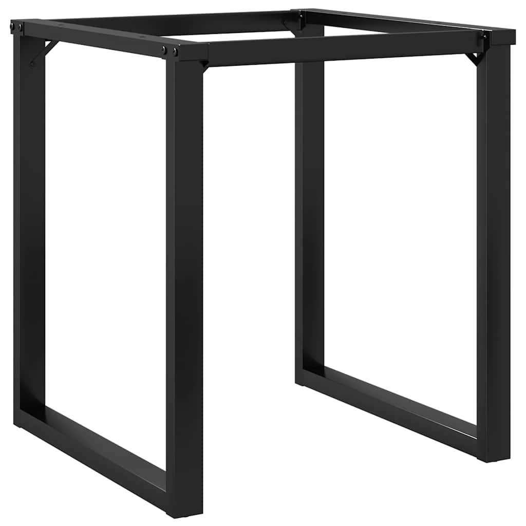 Bordben Til Spisebord 60x60x73 Cm O-stel Stål - Billede 2