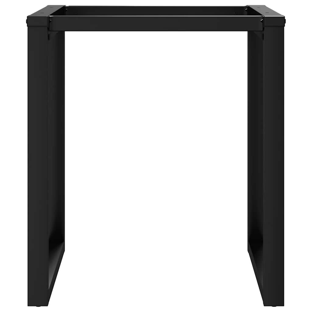 Bordben Til Spisebord 60x60x73 Cm O-stel Stål - Billede 4