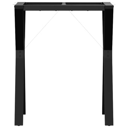 Bordben Til Spisebord 60x40x73 Cm Y-stel Stål - Billede 4