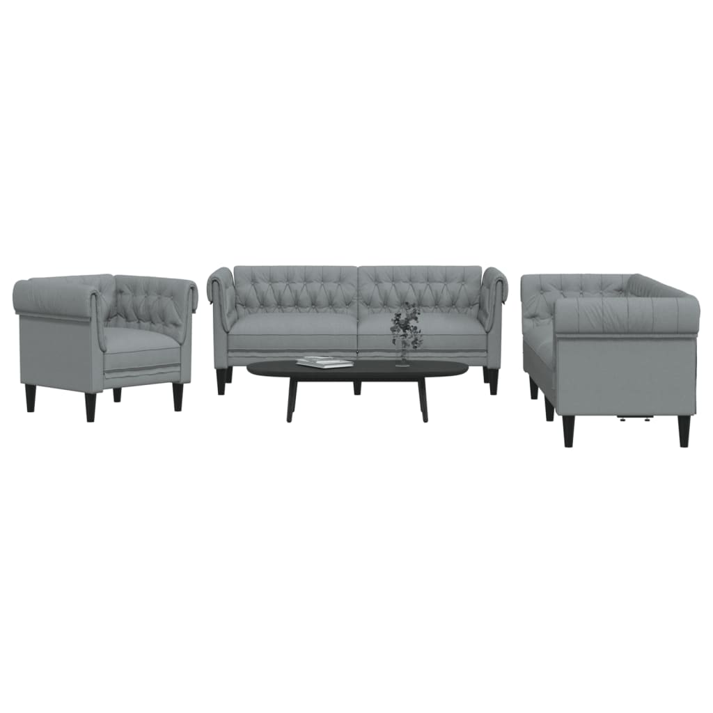 Sofasæt 2 Dele Stof