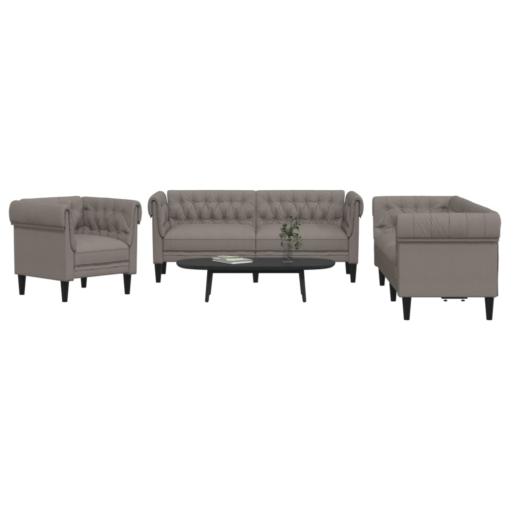 Sofasæt 2 Dele Stof