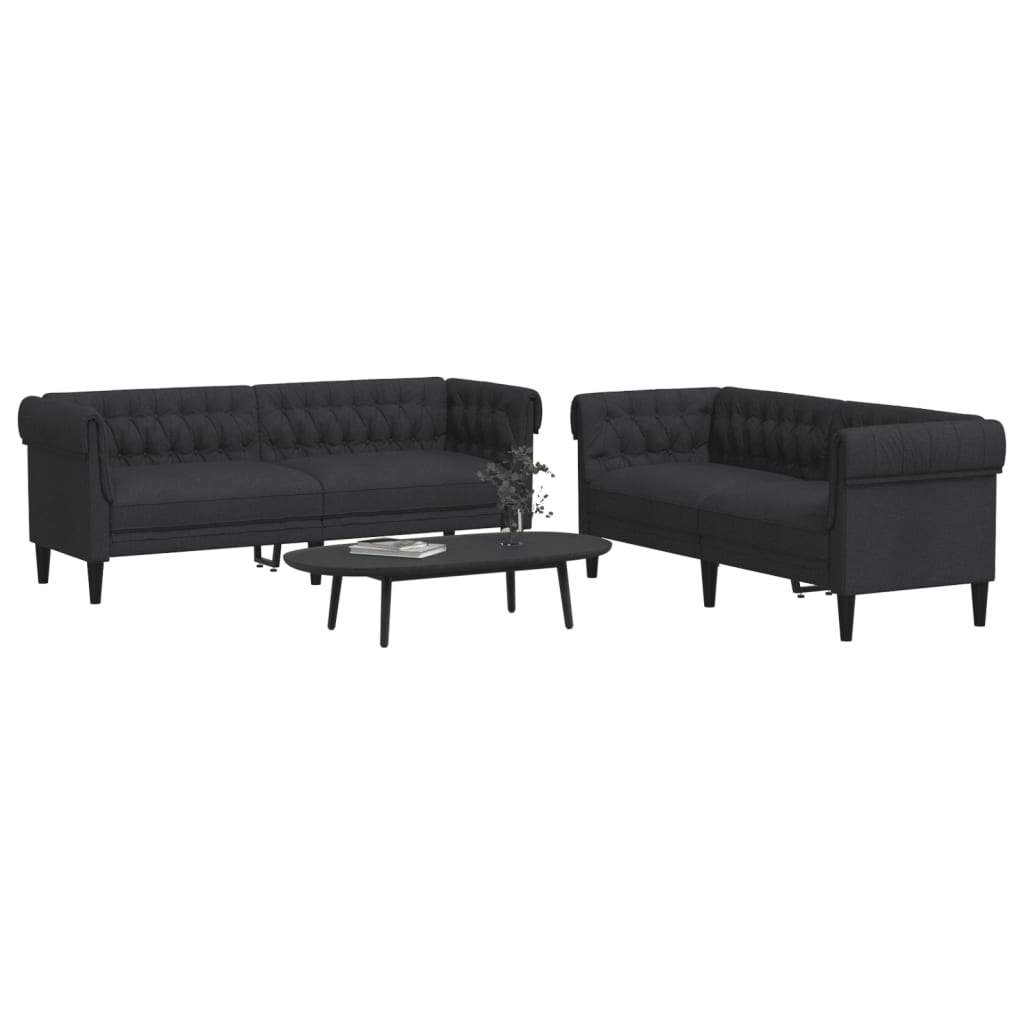 Sofasæt 2 Dele Stof