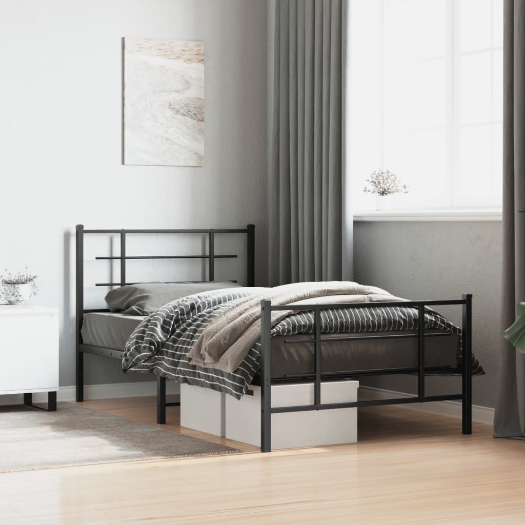 Sengeramme Med Sengegavl Metal