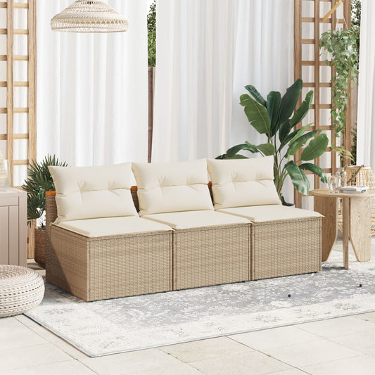 Sofamoduler Til Haven 2 Stk. Med Hynder Polyrattan