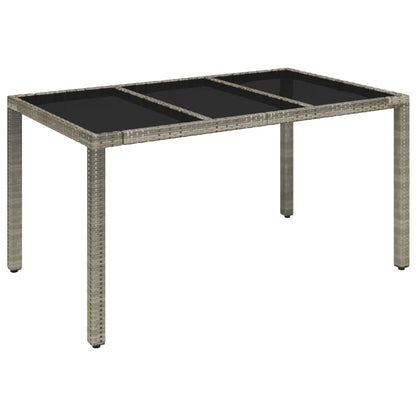 Spisebordssæt Til Haven 7 Dele Med Hynder Polyrattan - Billede 3